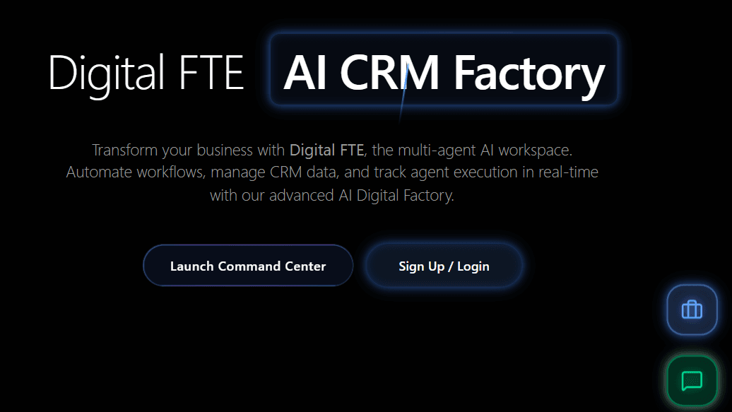 Digital FTE - AI-powered digital employee platform with intelligent automation and modern responsive design....