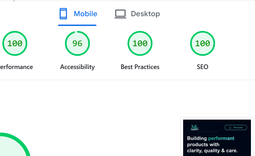 page Speed Insights - This project focused on improving website performance and loading times by conducting detailed analy...